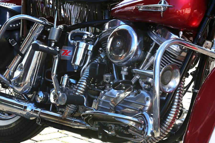 Panhead Duo Glide 1962 &copy; Joerg Bakschas